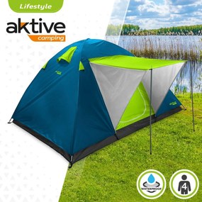 Tenda de Campanha Aktive Toldo 240 x 130 x 210 cm (2 Unidades)