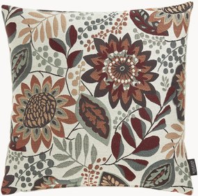 Capa de almofada artesanal Flora Plum