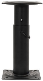Assentos de barco 2 pcs c/ pedestais ajustáveis e rotação 360°