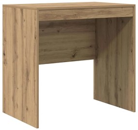 mesa Carvalho Artesanal 80x50x76 cm Madeira engenheirada