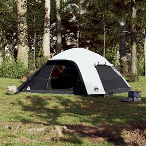 Tenda familiar cúpula p/ 6 pessoas opaca impermeável branco