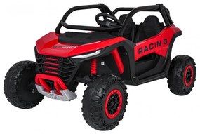Carro elétrico para Crianças 4X4 2 Lugares 24V RACING Road 2000, Pneus	Espuma EVA, Assento couro ecológico Vermelho