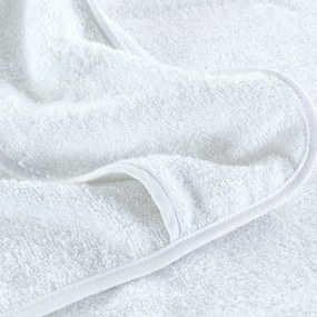 Toalhas de praia 2 pcs 75x200 cm tecido 400 GSM branco