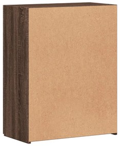 Arquivador 60x32x77,5 cm derivados de madeira carvalho castanho
