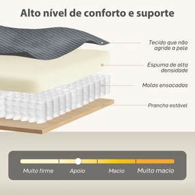 Sofá de 3 Lugares Revestido em Veludo Almofadas Espessas com Molas Assento Largo 2 Almofadas 188x80x86 cm Cinzento Escuro