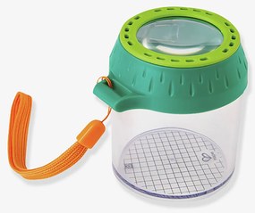 Caixa-lupa de exploração Hape verde