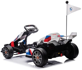 kart elétrico para Crianças 24V BMW Gokart com Drift branco