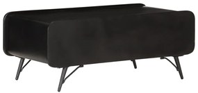 Mesa de centro 100x50x40 cm madeira de mangueira maciça