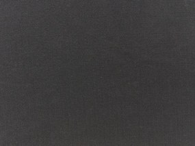 Cama de casal em tecido preto 140 x 200 cm FITOU Beliani