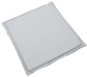 Almofadas de assento de jardim 4 pcs 45x45x2 cm cinzento-claro