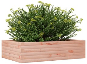 Vaso/floreira de jardim 90x60x23 cm madeira de douglas maciça