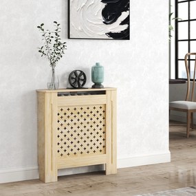 Cobertura de Radiador "Nordic" – MDF – 78x19x82 cm – Carvalho