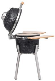 Kamado churraqueira fumadora de cerâmica 81 cm