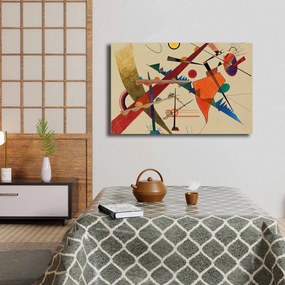 Pintura Decorativa em Tela 4570KANDINSKY003 – Multicolor – 45 x 70 cm