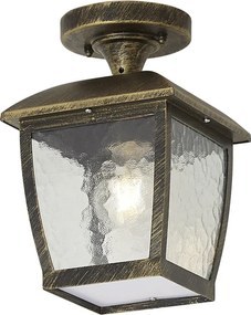 Plafond Clássico Dourado Antigo IP44 - Leuven