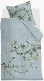 Conjunto de roupa de cama em cetim de algodão Blossom
