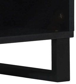 Armários e Estantes para Armazenamento de Mídia Branco e Preto