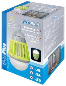 ProPlus Iluminação para campismo/insetos recarregável