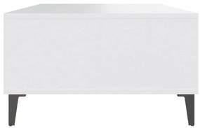 Mesa de centro 103,5x60x35 cm derivados de madeira branco