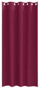 Cortinas 2 pcs Vinho Vermelho 260 x 140 cm Poliéster