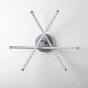 Chandelier Ledbanana – Cinzento – 57 cm x 20 cm x 57 cm