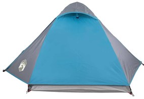 Tenda de campismo cúpula para 2 pessoas impermeável azul