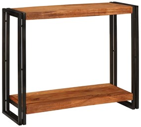 Aparador Castanho 90 x 33 x 75 cm Madeira de acácia maciça