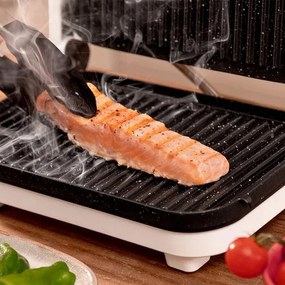 Grelhador elétrico com 1300 W Rock'nGrill 1300 Wood W