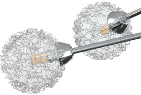 Candeeiro de teto abajures malha arame para 5 lâmpadas LED G9