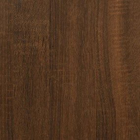 Mesa de centro 100x49x40 cm derivados madeira carvalho castanho