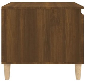 Mesa de centro 100x50x45 cm derivados madeira carvalho castanho