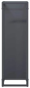 Suporte para lenha 25x25x80 cm aço laminado a frio antracite