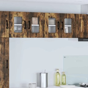 vidaXL Armário de Cozinha Kalmar Carvalho Defumado 60 x 31 x 40 cm