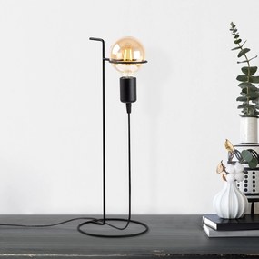Candeeiro de Mesa Pota – Preto – 19 cm x 51 cm