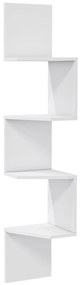 Prateleira de Parede Desaldo – Branco – 29,6 x 29,6 x 155,2 cm