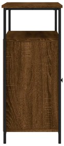 Aparador 100x35x80 cm derivados de madeira carvalho castanho