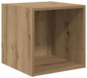 Conjunto de Estantes para TV 4 pcs carvalho artisiano