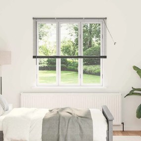 vidaXL Persiana de Janela Cinzento-escuro 80 x 130 cm Alumínio