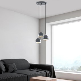 Candeeiro Mugo – Antracite – 35 x 35 x 110 cm