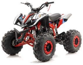 Moto 4 RFZ Falcon Gasolina 140cc R8 semi-automático Vermelha