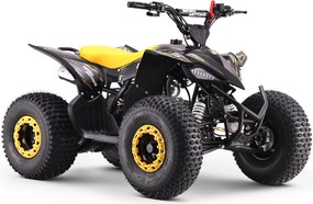 Moto 4 Crianças + 8 anos 125cc - Beneo Predator Até 55 Km/h com limitador  amarelo