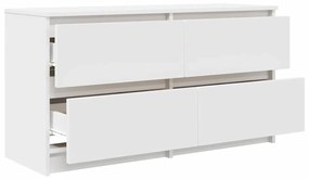 Móvel de TV 100x35x54 cm derivados de madeira branco