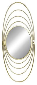 Espelho de Parede Dkd Home Decor Metal Cristal (41 X 2 X 98 cm)