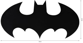 Iluminação Decorativa LED Batman – Amarelo – 50 x 25 cm
