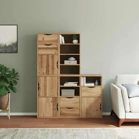 Móveis de apoio 5 pcs ODDA 40x24x79 cm pinho de madeira maciça