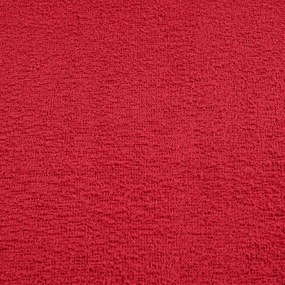 Toalhas de banho 4 pcs 100x150 cm 360 gsm 100% algodão vermelho