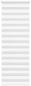vidaXL Cortina de zebra 80x200 cm largura do tecido 75,9 cm poliéster