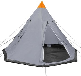 Tenda para 4 pessoas cinzento