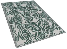 Tapete de exterior verde escuro 120 x 180 cm KOTA Beliani