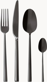 Conjunto de talheres em aço inoxidável polido Rock, vários tamanhos